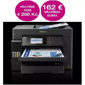 EPSON tiskárna ink EcoTank L15150, A3+, 32ppm, 2400x4800 dpi, USB, Wi-Fi, Záruka 5 let po registraci zdarma