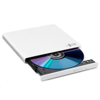 HITACHI LG - externí mechanika DVD-W/CD-RW/DVD±R/±RW/RAM GP57EW40, Slim, White, box+SW - Použité