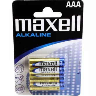 AVACOM Nenabíjecí baterie AAA Maxell Alkaline 4ks Blistr