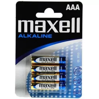 AVACOM Nenabíjecí baterie AAA Maxell Alkaline 4ks Blistr
