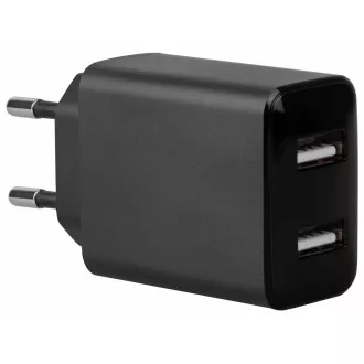 AVACOM HomeNOW 2 síťová nabíječka 5V 3, 4A 17W se dvěma USB-A výstupy