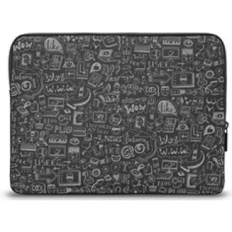 CONNECT IT Doodle pouzdro pro notebook 13.3", černá