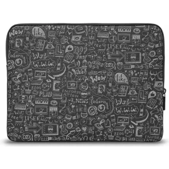 CONNECT IT Doodle pouzdro pro notebook 13.3", černá