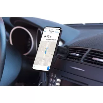 CONNECT IT InCarz MagSafe univerzální magnetická bezdrátová nabíječka do auta, černá