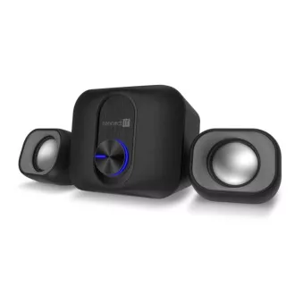 CONNECT IT Reproduktory Rumble PRO PC, 2.1, USB, 3, 5mm, černá
