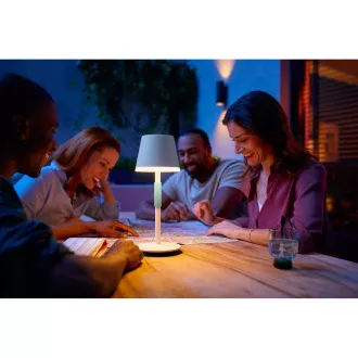 Philips Hue Go přenosná stolní lampička bílá Philips Hue Go přenosná stolní lampička bílá