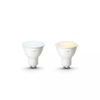 PHILIPS Hue White Ambiance, 2x žárovka 4, 2W GU10 PHILIPS Hue White Ambiance, 2x žárovka 4, 2W GU10