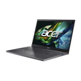 ACER NTB Aspire 5 15 (A515-58M-39GE), i3-1315U, 15, 6" FHD IPS, 8GB, 512GB, UHD Graphics, W11H, Steel Gray