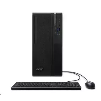 ACER PC Veriton VS2720G, i5-14400, 8GB DDR5, 512GB M.2 SSD, Wifi, DVD±RW, USB KB+mouse, W11P, 300W, Black