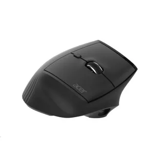ACER bezdrátová myš Smart Fit Vertical Mouse, 8000 dpi, 10 tlačítek, RGB, 10m dosah, BT, USB, výdrž 120h, Black