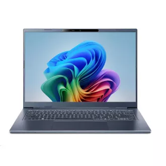 ACER NTB Aspire 14 AI (A14-11M-X6R7), X X1-26100 8C, 14" 1920x1200, 16GB, 512GB SSD, Adreno, W11 Home, Steam Blue