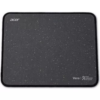 ACER VERO MOUSEPAD -Až 95 % použitých recyklovaných materiálů, 0.3x22x18cm, Černá
