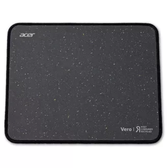 ACER VERO MOUSEPAD -Až 95 % použitých recyklovaných materiálů, 0.3x22x18cm, Černá