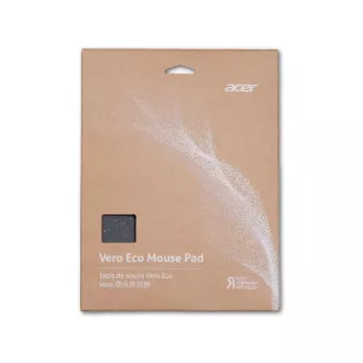 ACER VERO MOUSEPAD -Až 95 % použitých recyklovaných materiálů, 0.3x22x18cm, Černá