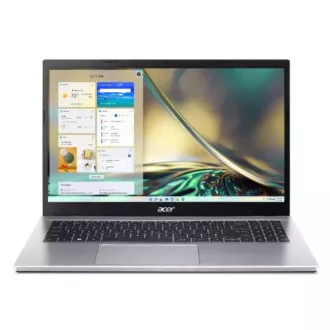 ACER NTB Aspire 3 (A315-59-34ME)-Core i3-1215U, 15.6", 8 GB DDR4, 512GB PCIe NVMe SSD, UHD Graphics, Windows 11 Home, Stříbrná