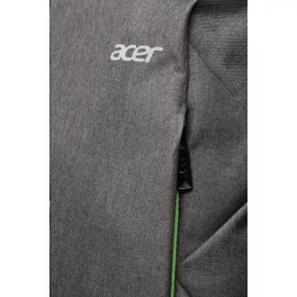 ACER urban backpack, grey & green, 15.6