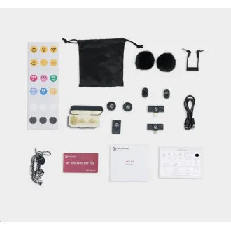 Hollyland Lark M2 Combo - Wireless Lavalier Microphone (Duo, ShineCharcoal) - Použité Hollyland Lark M2 Combo - Wireless Lavalier Microphone (Duo, ShineCharcoal) - Použité