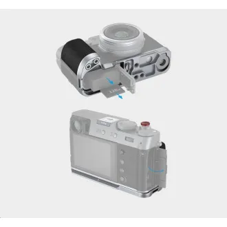 SmallRig 4555 L-shape grip for FUJIFILM X100VI / X100V stříbrný