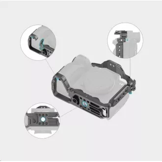 SmallRig 4481 HawkLock Quick Release Cage for Sony A 7R V / A 7 IV / A 7S III / A 1 SmallRig 4481 HawkLock Quick Release Cage for Sony A 7R V / A 7 IV / A 7S III / A 1