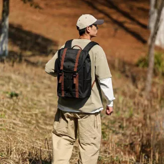 tomtoc VintPack - TA1 Laptop Backpack, černá