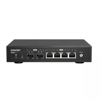 QNAP switch QSW-2104-2S (4x2, 5GbE, 2xSFP+, fanless)