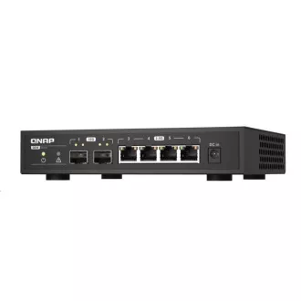 QNAP switch QSW-2104-2S (4x2, 5GbE, 2xSFP+, fanless)