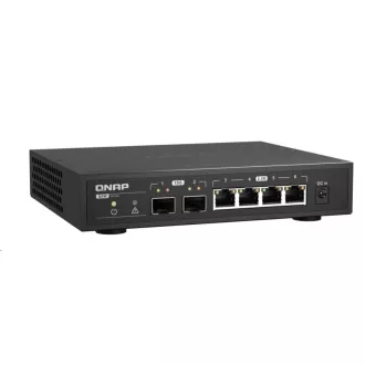QNAP switch QSW-2104-2S (4x2, 5GbE, 2xSFP+, fanless)