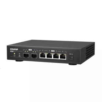 QNAP switch QSW-2104-2S (4x2, 5GbE, 2xSFP+, fanless)