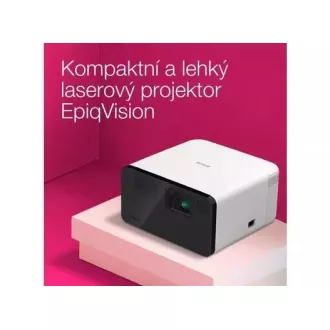EPSON projektor EF-21W, Full HD, laser, 5.000.000:1, USB 2.0, HDMI, Miracast, 3, 5mm Jack, 5W repro EPSON projektor EF-21W, Full HD, laser, 5.000.000:1, USB 2.0, HDMI, Miracast, 3, 5mm Jack, 5W repro