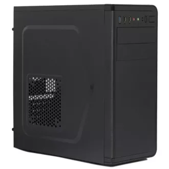 CRONO skříň MT-760i Midi Tower, bez zdroje, černá