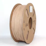 GEMBIRD Tisková struna (filament) PLA, 1, 75mm, 1kg, přírodní dřevo