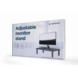 GEMBIRD Držák podstavec pod monitor MS-TABLE-01, černý