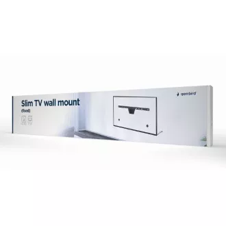 GEMBIRD Držák TV WM-S80F-01, 37"-80" (50kg), tenký, pevný