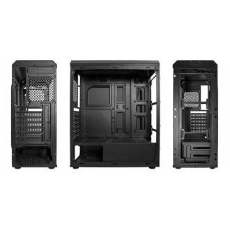 VeinX case Mars MAR01A Mid Tower, bez zdroje, 3xUSB, průhledná bočnice, 4xARGB Fan 120mm, černá - Rozbalené VeinX case Mars MAR01A Mid Tower, bez zdroje, 3xUSB, průhledná bočnice, 4xARGB Fan 120mm, černá - Rozbalené
