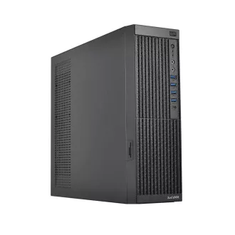 1stCOOL skříň COMPACT 2, Micro Tower, AU, USB 3.0, USB-C, CR, 1x 60mm Fan, černá