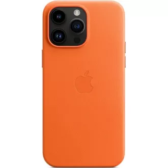 APPLE iPhone 14 Plus kožené pouzdro s MagSafe - Orange