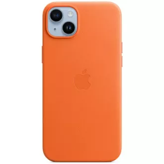 APPLE iPhone 14 Plus kožené pouzdro s MagSafe - Orange