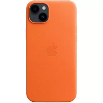 APPLE iPhone 14 Plus kožené pouzdro s MagSafe - Orange