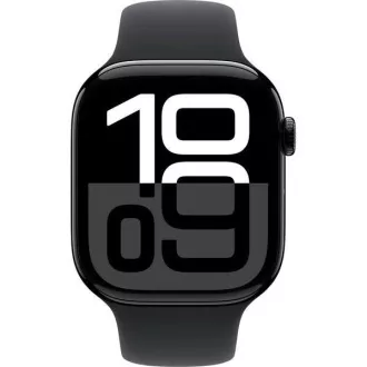 Apple Watch Series 10 GPS 42mm Jet Black Aluminium Case with Black Sport Band - S/M Apple Watch Series 10 GPS 42mm Jet Black Aluminium Case with Black Sport Band - S/M