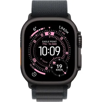 Apple Watch Ultra 3 GPS + Cellular 49mm Black Titanium Case with Black Alpine Loop - Large Apple Watch Ultra 3 GPS + Cellular 49mm Black Titanium Case with Black Alpine Loop - Large