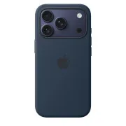Apple iPhone 17 Pro Silicone Case with MagSafe – Midnight