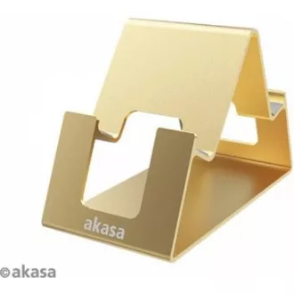 AKASA stojan Aries Pico, hliníkový stojan pro mobil a tablet, zlatá AKASA stojan Aries Pico, hliníkový stojan pro mobil a tablet, zlatá