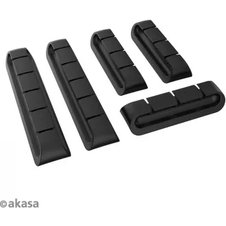 AKASA držák kabelů Cable Cord Holder, černá