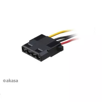AKASA adaptér AK-PE200-01, 200W DC-to-DC ATX, 4-pin DIN