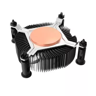AKASA chladič CPU Socket Intel LGA1700, LGA1851, aRGB, Mini-ITX, nízký chladič AKASA chladič CPU Socket Intel LGA1700, LGA1851, aRGB, Mini-ITX, nízký chladič