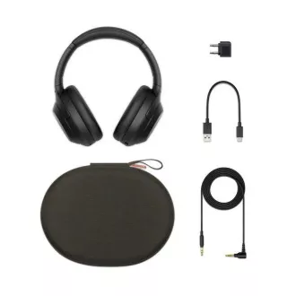 Sony bezdrátová sluchátka WH-1000XM4, EU, černá Sony bezdrátová sluchátka WH-1000XM4, EU, černá