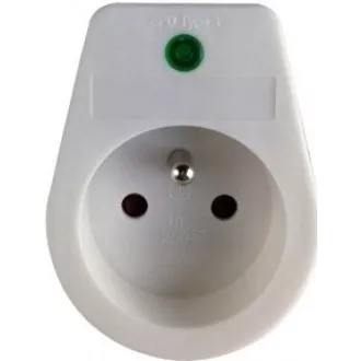 Solight přepěťová ochrana do zásuvky, 236J, 1 zásuvka, kontrolka Solight přepěťová ochrana do zásuvky, 236J, 1 zásuvka, kontrolka