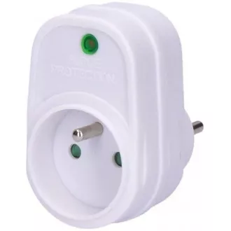 Solight přepěťová ochrana do zásuvky, 236J, 1 zásuvka, kontrolka Solight přepěťová ochrana do zásuvky, 236J, 1 zásuvka, kontrolka