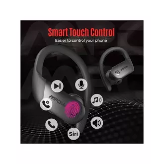 MPOW Flame Lite - sportovní bluetooth sluchátka, černá