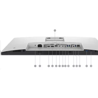 DELL LCD U2724DE - 27"/IPS/LED//2560x1440/16:9/120Hz/8ms/2000:1/350 cd/m2/HDMI/DP/THb/Pivot/VESA/3YNBD (210-BKTV)